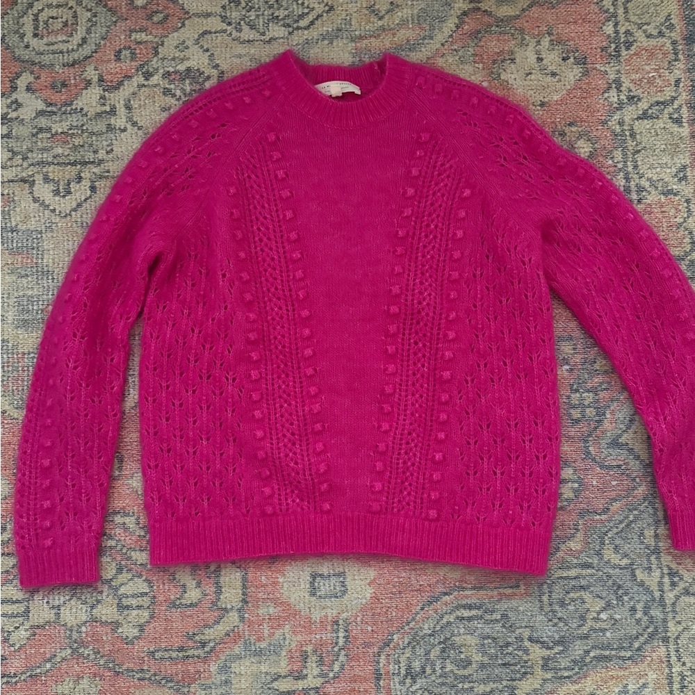 Sezane Pink Sweater